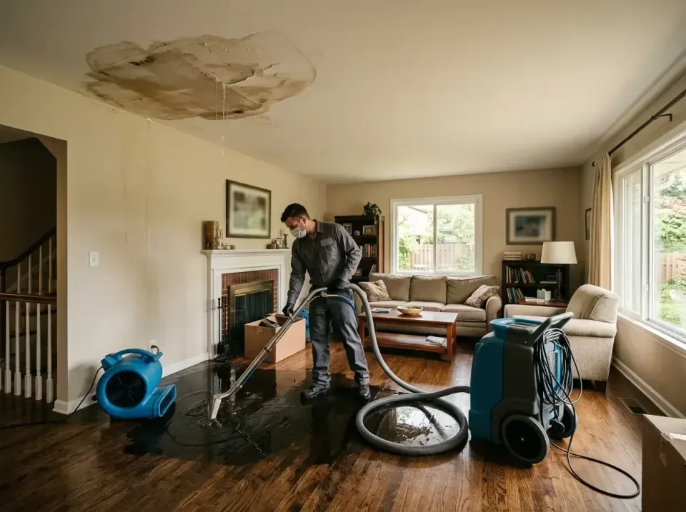 attic-pipe-burst-ceiling-drip-008 — frequently asked questions, Water Damage Restoration & Carpet Care in Mayfield, KY